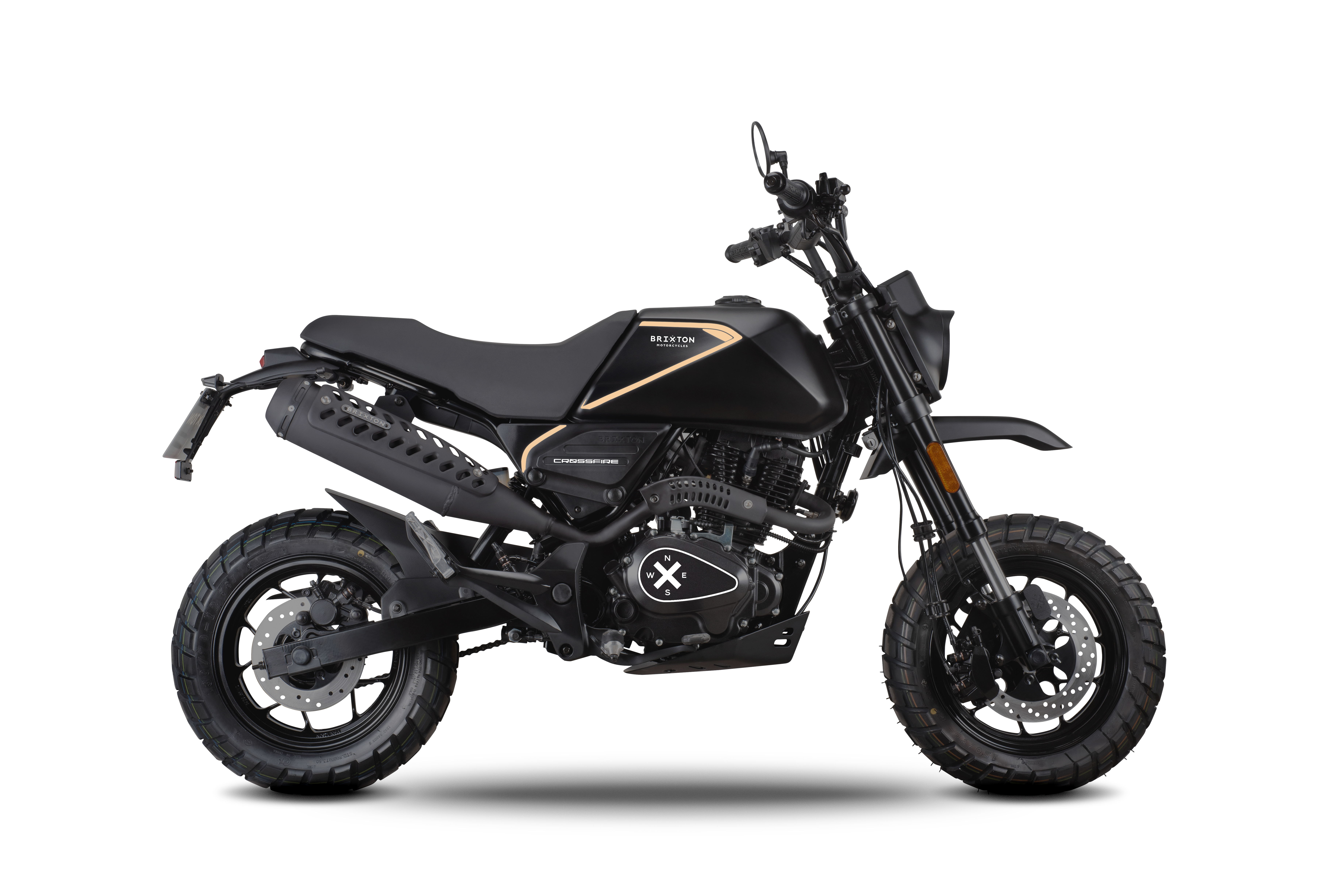 Brixton Crossfire 125 XS Black Gold